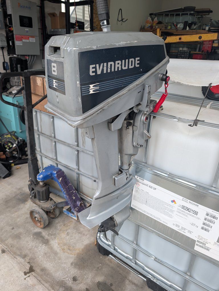 1987 Evinrude 8hp Outboard