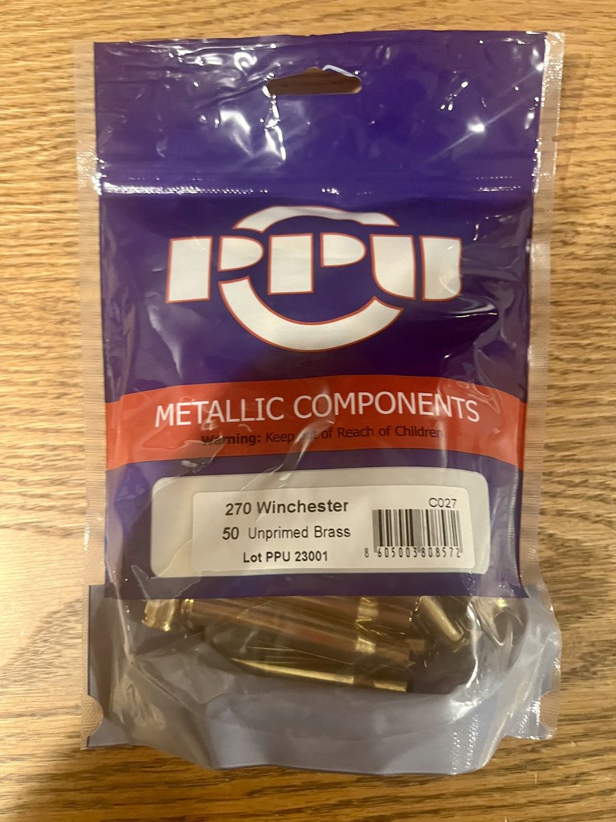 270 Winchester Brass