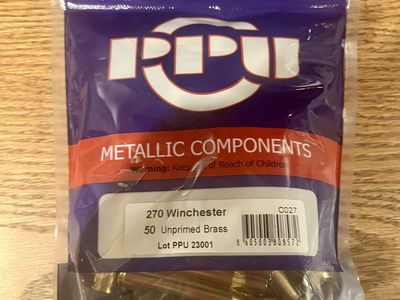 270 Winchester Brass