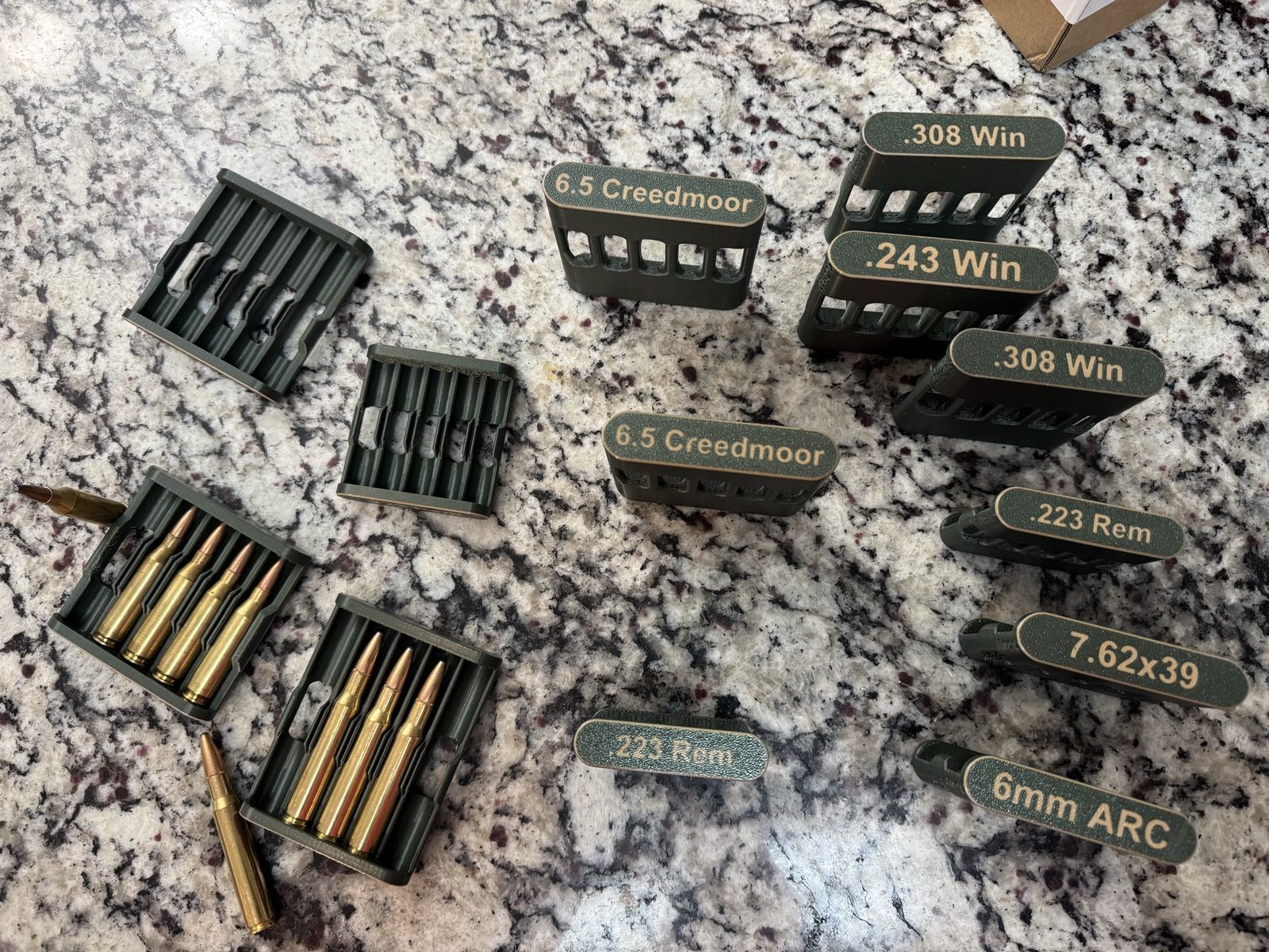 Ammo storage for reloaders and hunters 
