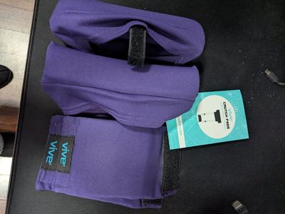 Vive Padded Crutch Covers and Hand Grips Set - Purple
