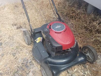Briggs & Stratton Red Gas, self propelled Walk-Behind Lawn Mower