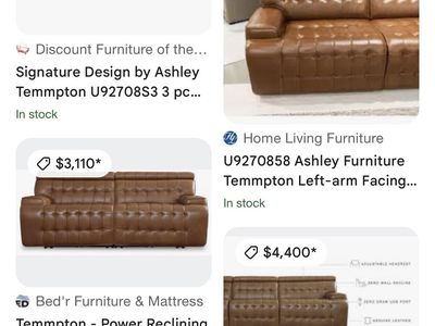 Temmpton Fully Reclining Couch with USB AND TYPE C PORTS