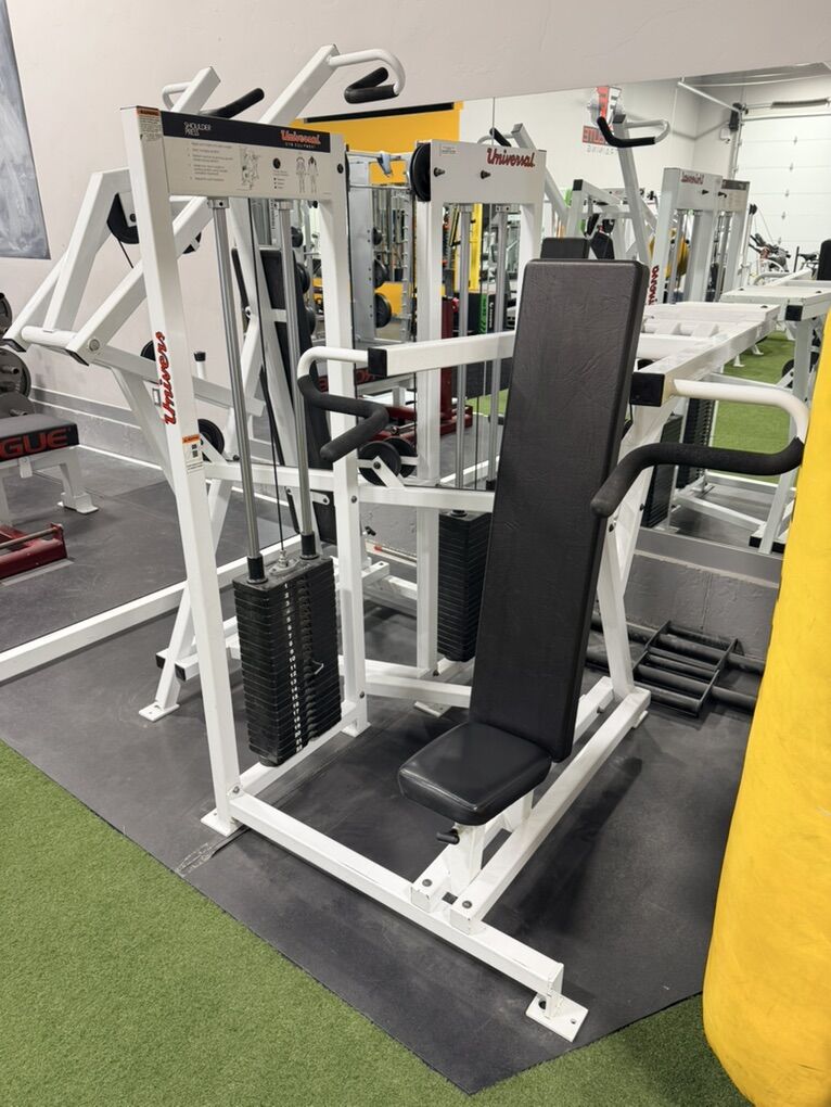 Universal Shoulder Press And Lat Pull Down Machine