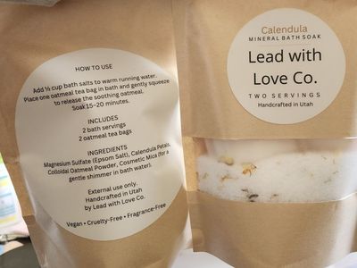 Calendula Mineral Bath Soak – 2 Handcrafted Baths