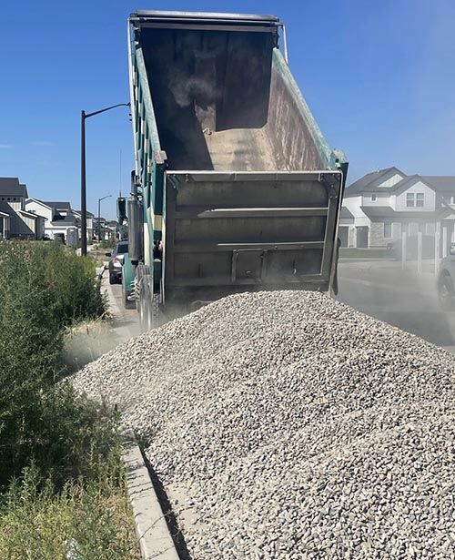 3/4 Inch Gravel Delivery