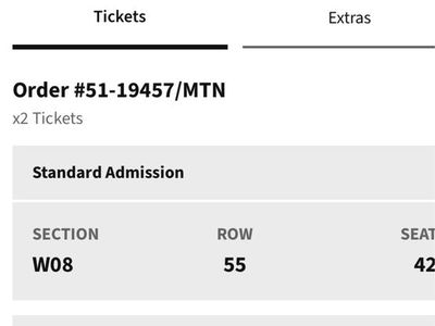 Zach Bryan: With Heaven On Tour - 2 Tickets, Rice-Eccles Stadium, Aug 7, 2026, Section W08, Row 55