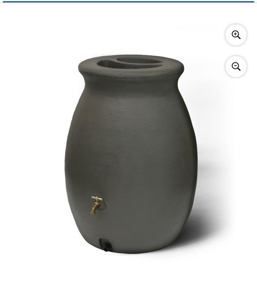 Castilla Rain Barrel Planter-50 Gallon