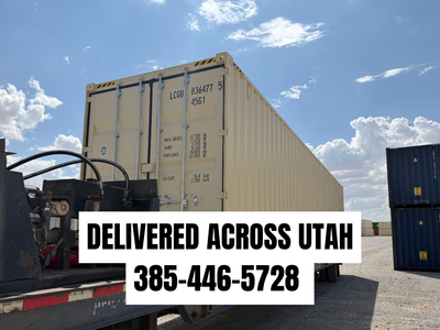 40' Used Shipping Container – Workshop & Garage Storage – In Stock