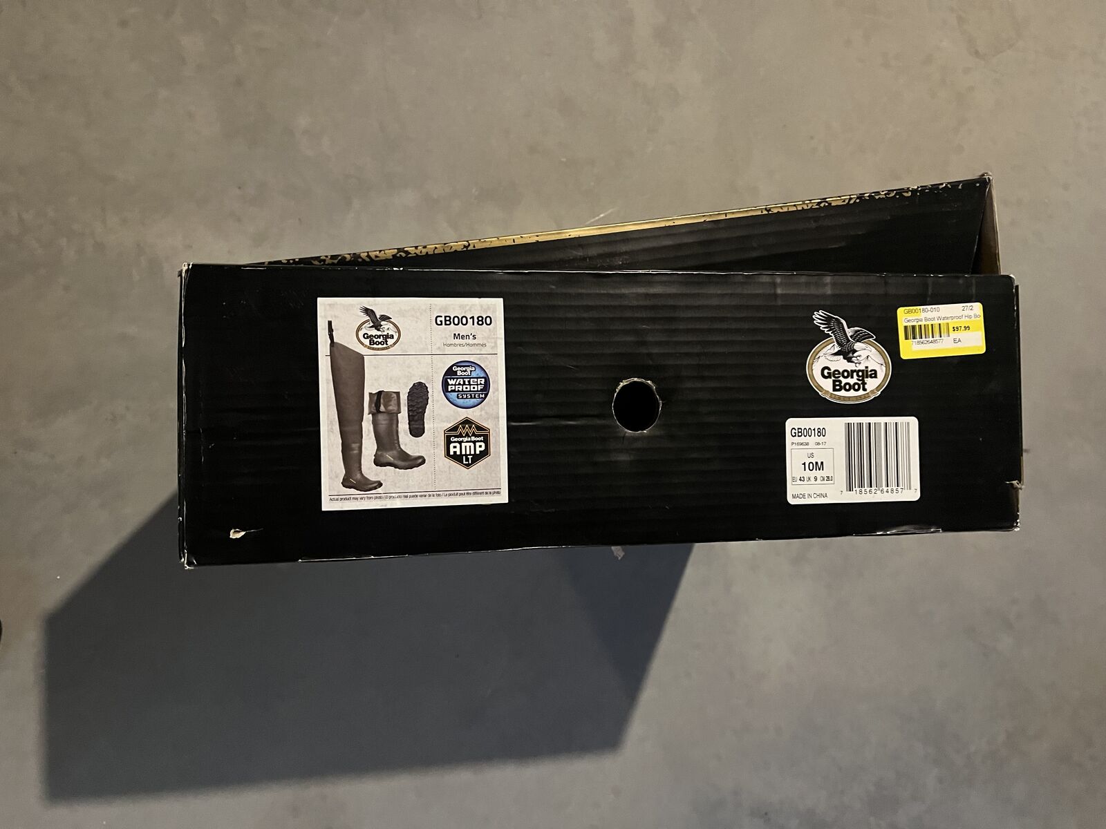 Georgia Boot Hip Waders. Irrigation / Mudding Boots. Size 10M