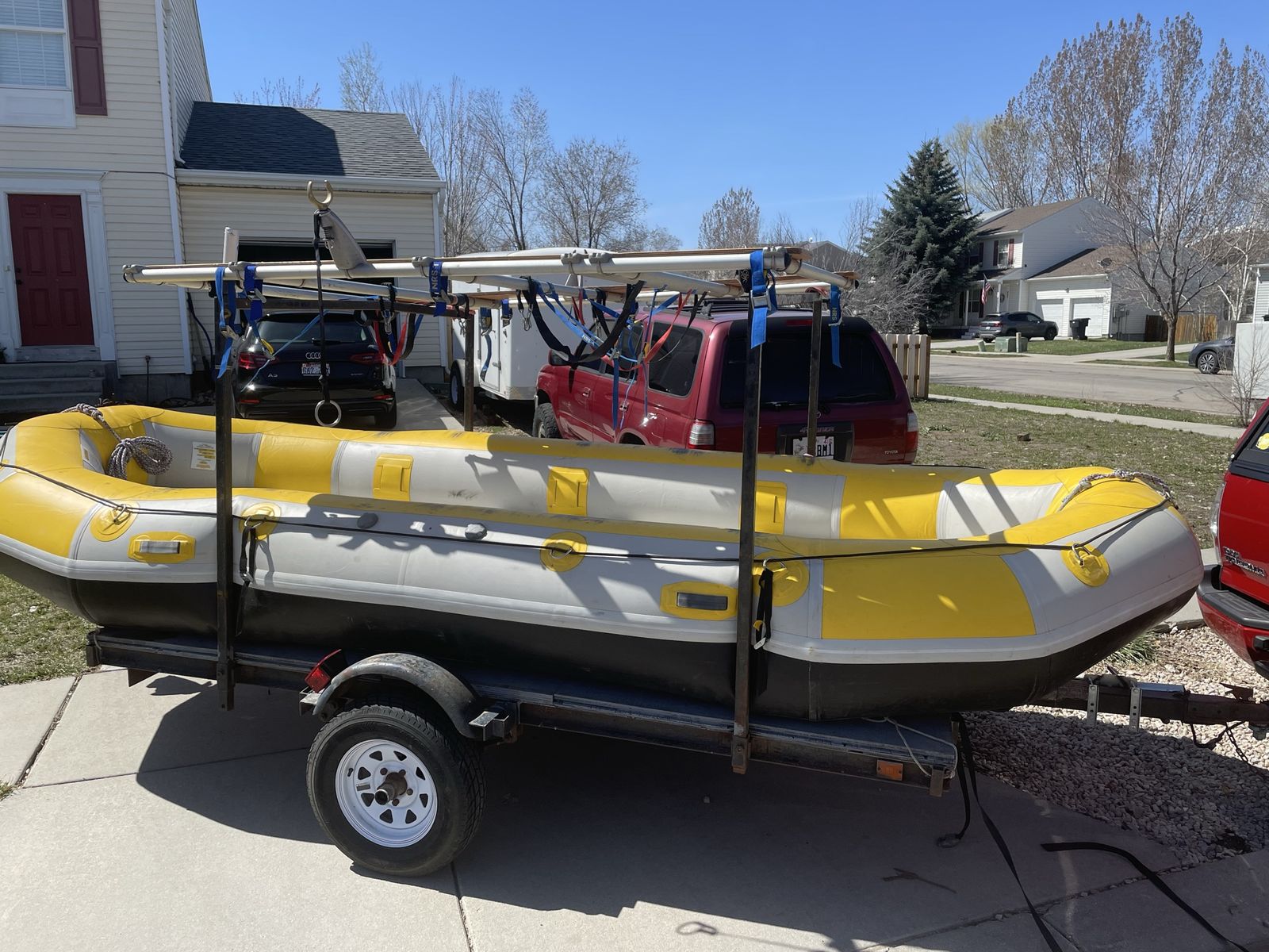 16 Ft. Vanguard Self Bailing Raft/Boat