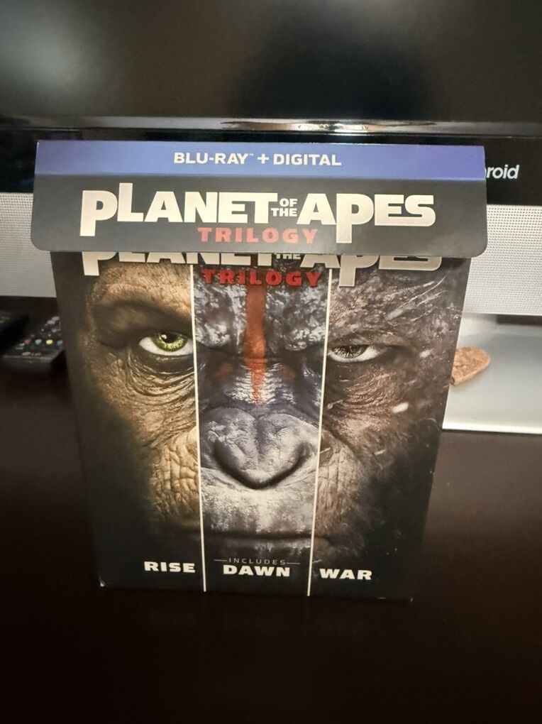 Planet If The Apes Trilogy Blu-ray