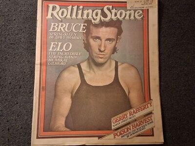 Vintage 1970s Issues of Rolling Stone Magazine
