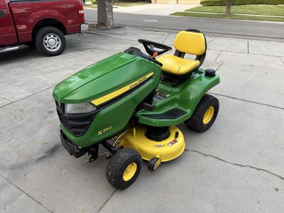 2014 John Deere X350 riding mower