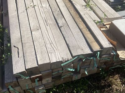 40 plus 4x4x6 rough cut untreated boards