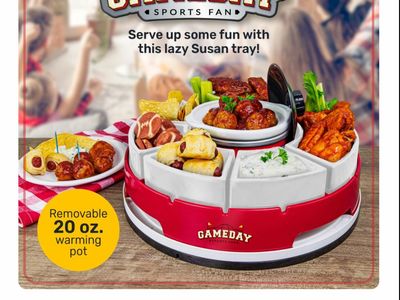 Heated slow cooker for parties