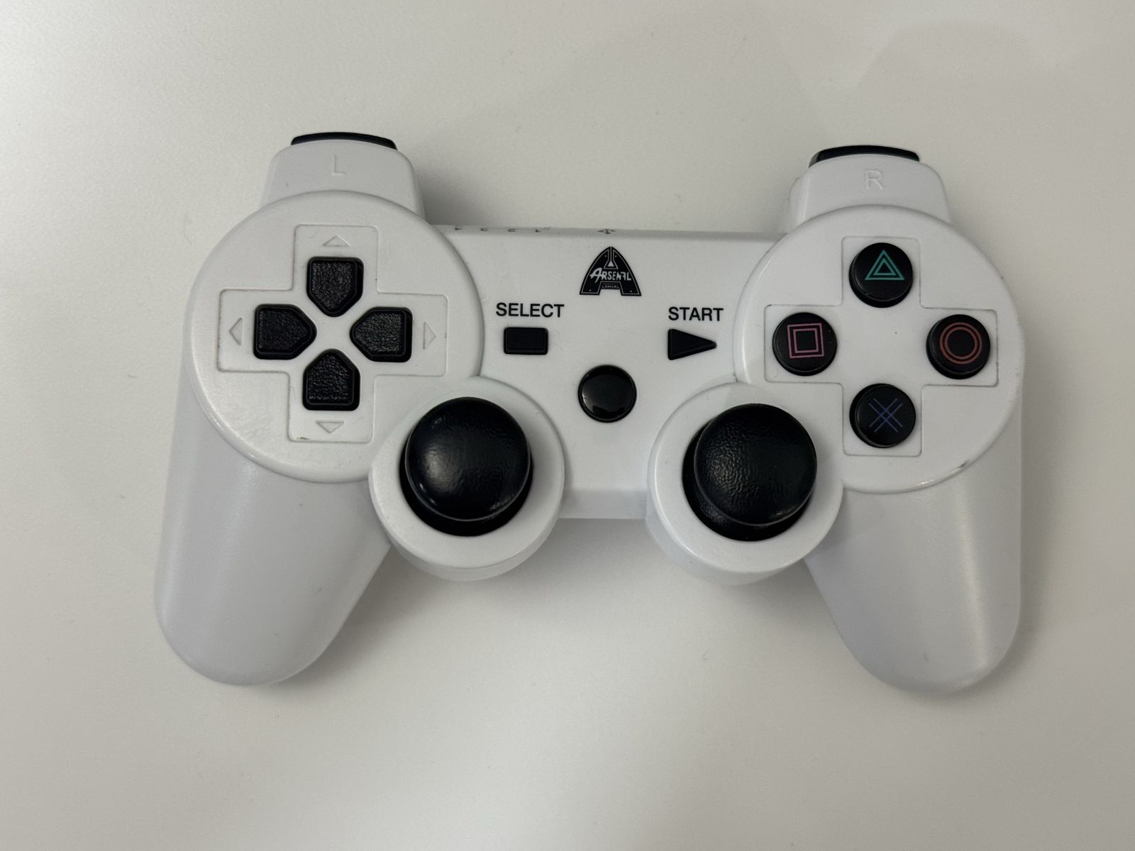 Ps3 / PlayStation 3 Aftermarket Controller / White Color / Tested