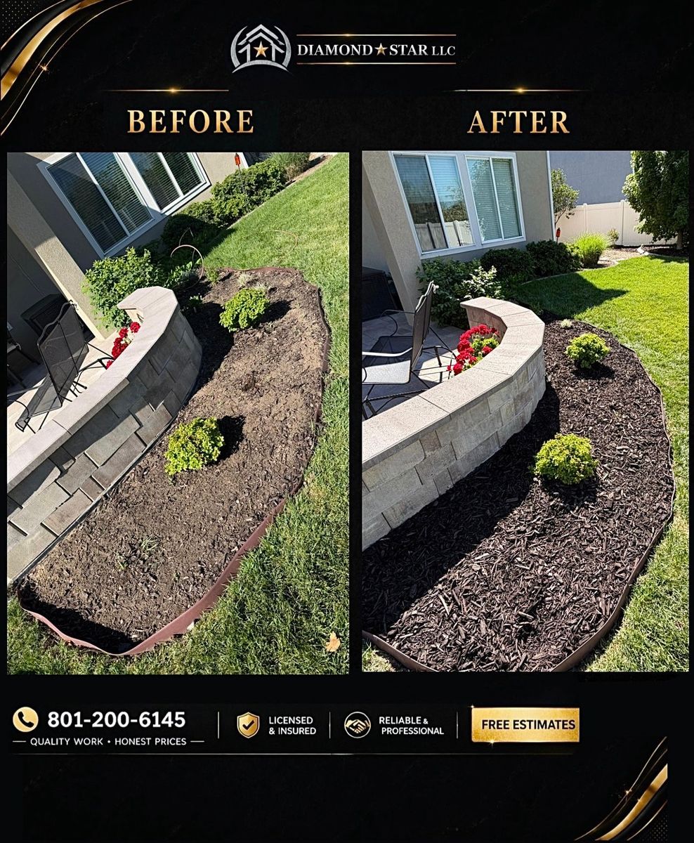 Before & After Landscaping Services | Diamond Star LLC
