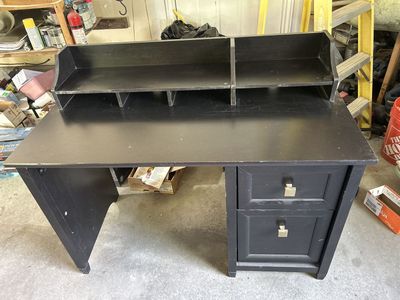 Desk and office chair