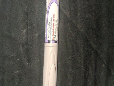 NEW Lantus SoloStar, Insulin Injection Pen, 100ml / units