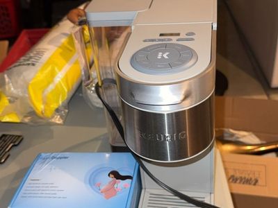 Keurig Coffee Maker Stainless Steel and Gray Countertop Appliance