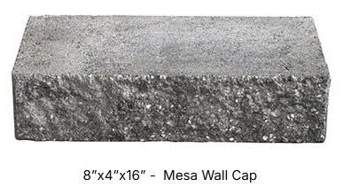 Concrete Wall caps - Many Colors Available