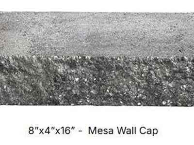 Concrete Wall caps - Many Colors Available