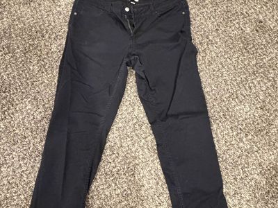 DKNY Men's Black Pants Size 36x32