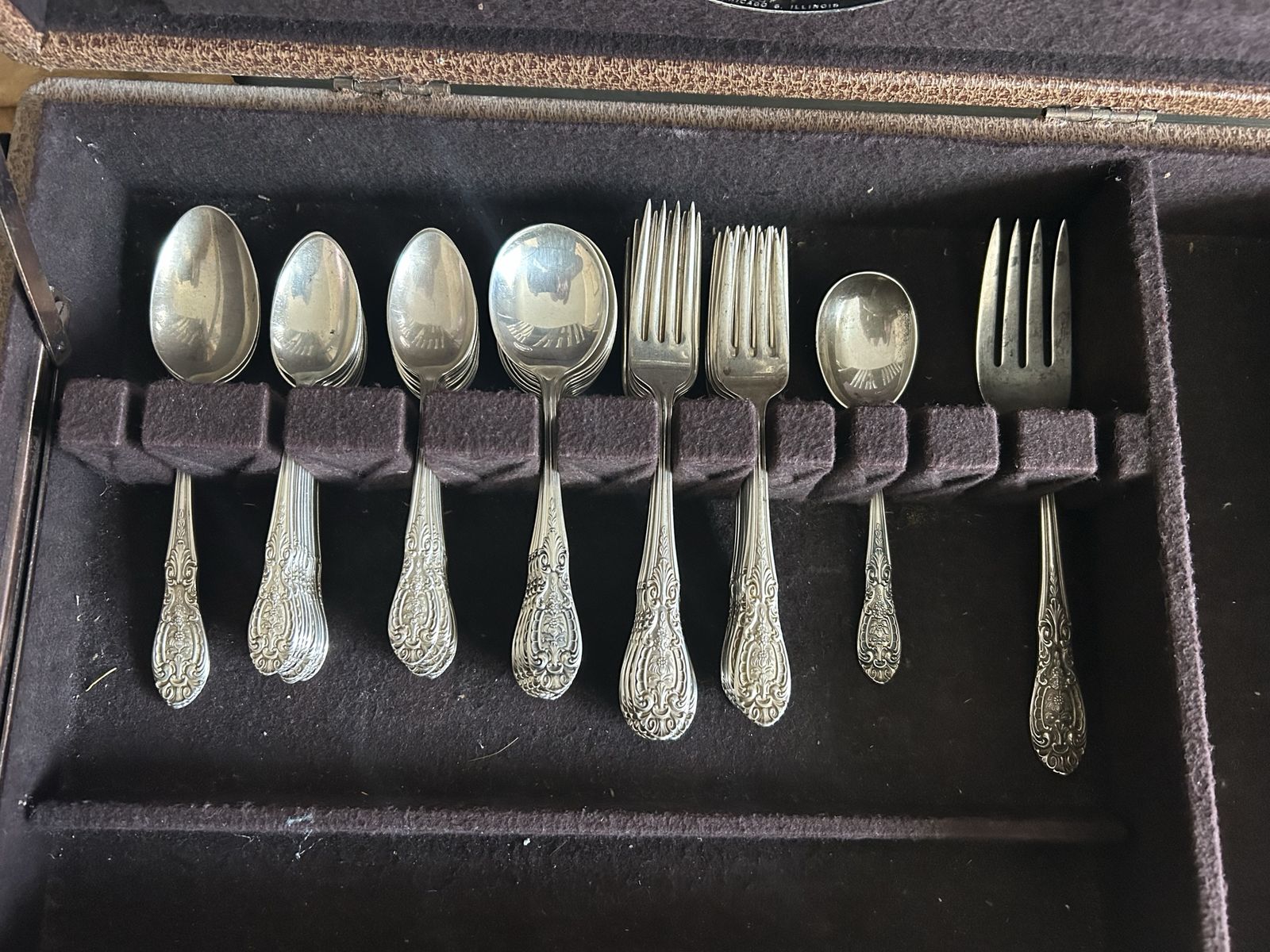 Antique Easterling Sterling silverware