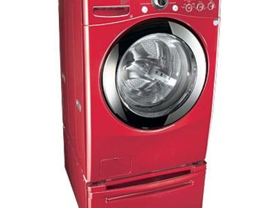 LG Washer and Dryer with stands