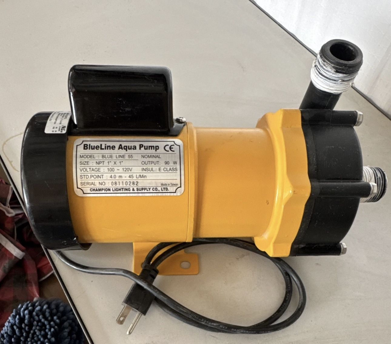 BlueLine Aqua Pump BLUE LINE 55 Water Pump 100-120V 90W 1" x 1" NPT