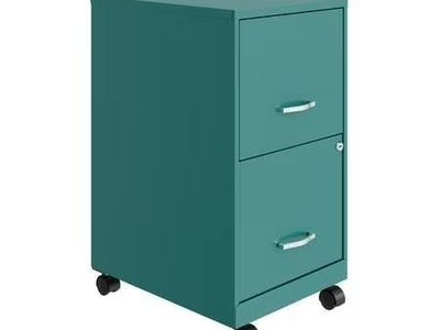 Space Solutions 18" Deep 2-Drawer File Cabinet