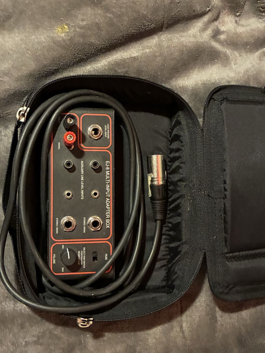 EMITech EJ-8 Multi-Input Adapter Box with Cables