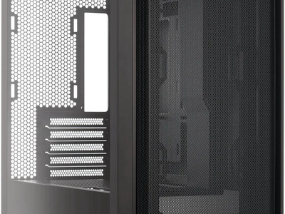 ASUS A21/BLK// Micro ATX Computer Case Steel / Plastic / Tempered Glass-Black