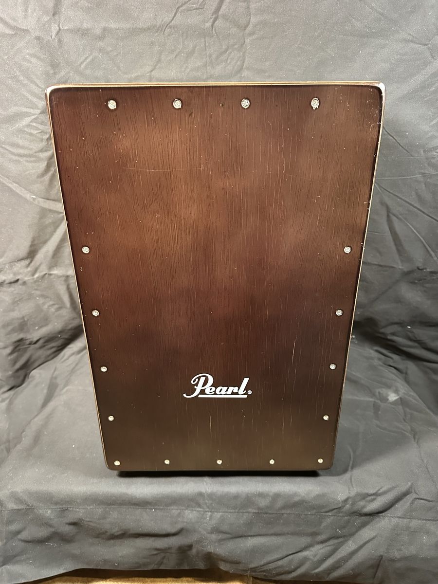 Pearl Primero Box Cajon, Dark Wood Finish - Excellent Condition Percussion Instrument