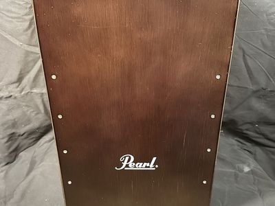 Pearl Primero Box Cajon, Dark Wood Finish - Excellent Condition Percussion Instrument
