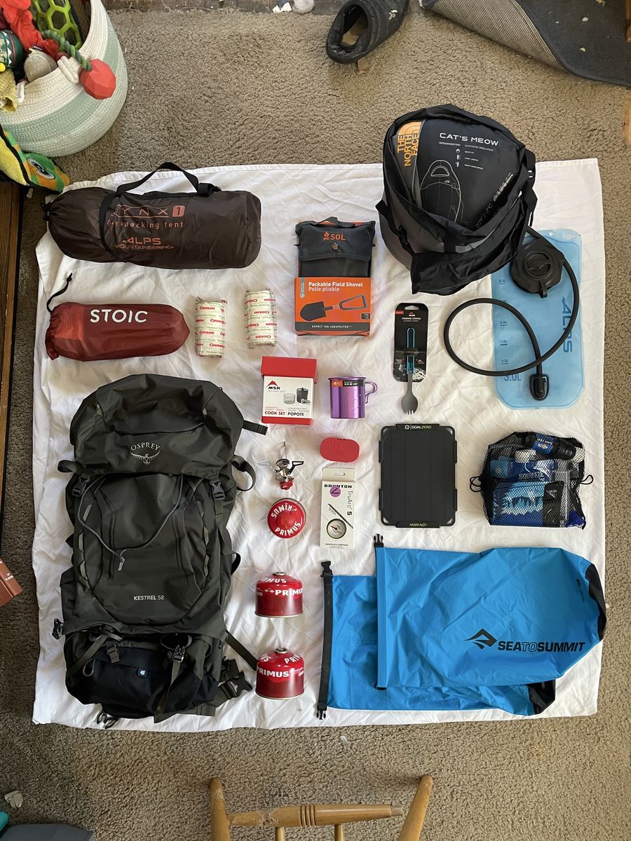 Complete Backpacking Setup