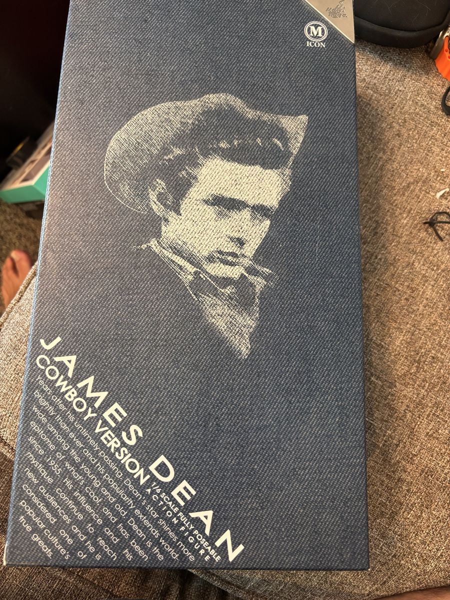 James Dean Cowboy 1/16 -"action Figure In Box