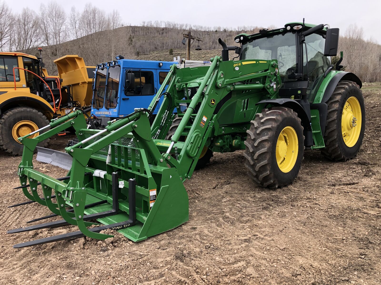 2021 John Deere 6155R Farm Tractor with 451 Hours