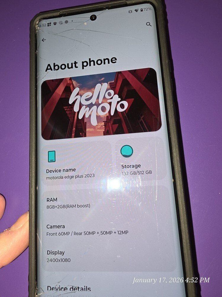 Motorola Edge + 2023 - Used - Boost Mobile