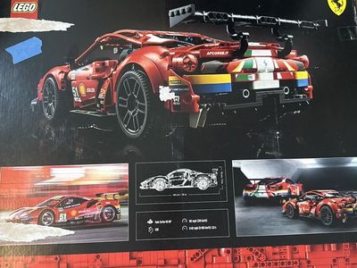 Opened Ferrari Lego