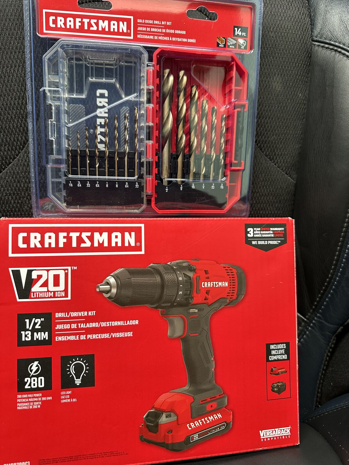 Craftsman Drill & Drill Bit Set