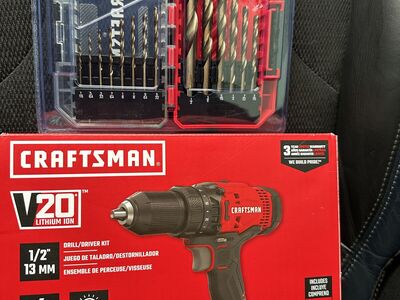 Craftsman Drill & Drill Bit Set