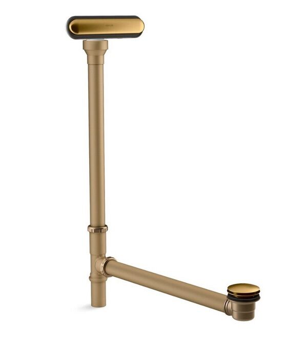 New Kohler Clearflo Brass Slotted Overflow Drain