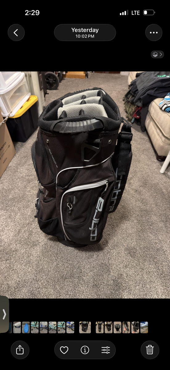 cobra cart golf bag