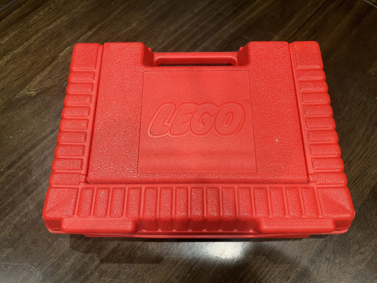 1985 Vintage Lego Storage Box w/ Lego