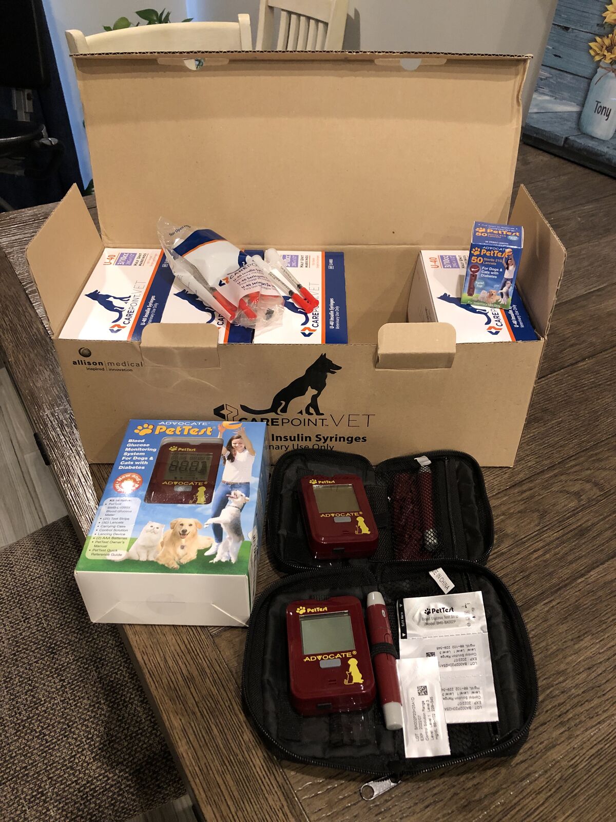 PET INSULIN SUPPLIES