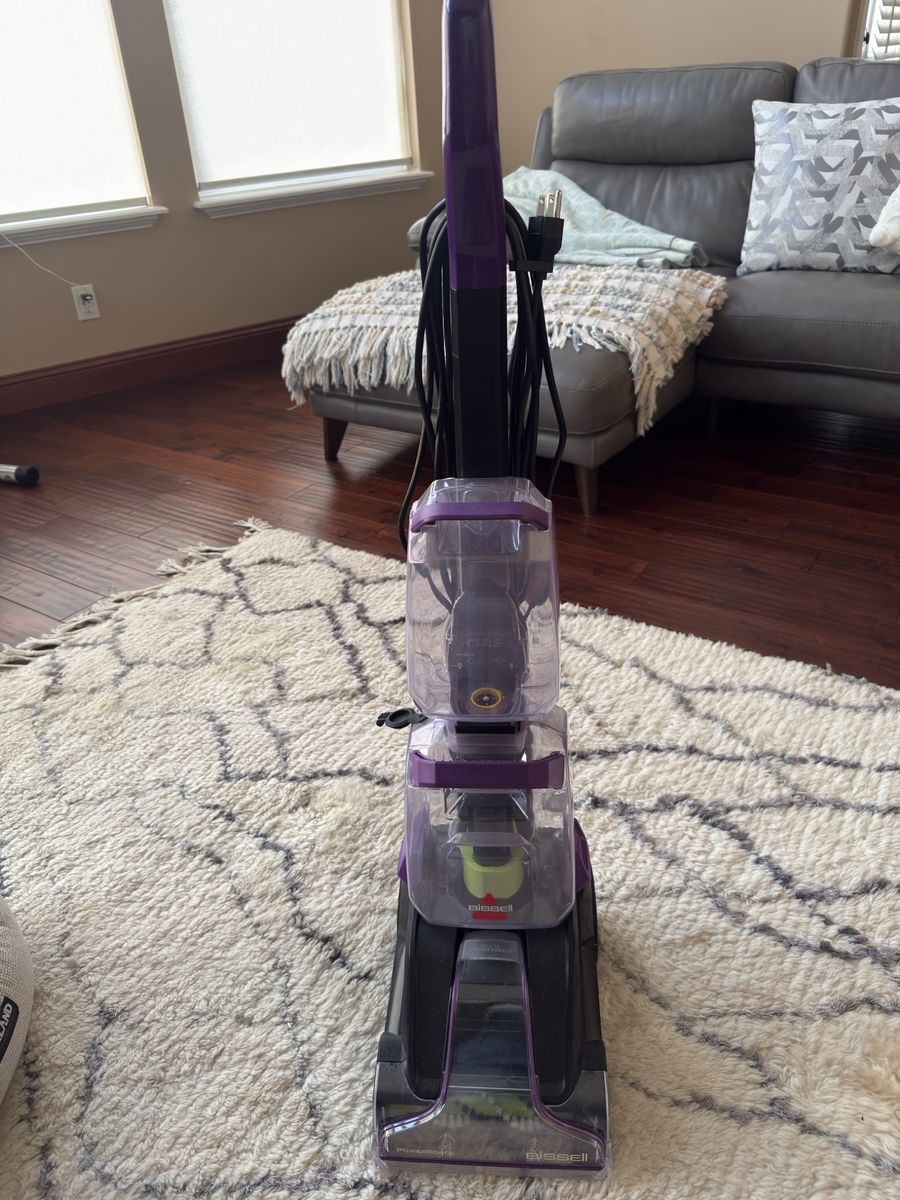 Bissell PowerForce PowerBrush Pet Carpet Cleaner Vacuum Purple