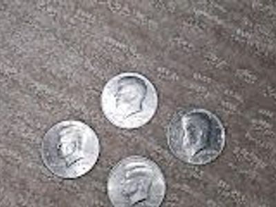 Kennedy Half Dollar Coins (4-pack)