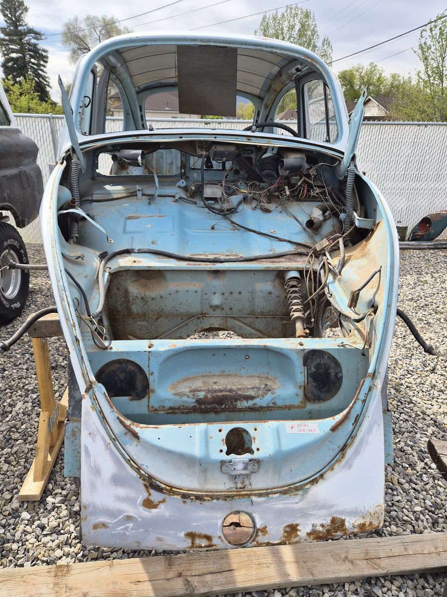 VW beetle shell